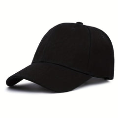 Solid Cotton Baseball Cap Lightweight Casual Couple Dad Hats Unisex Sun Hats