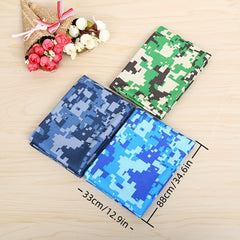 3 Pack Camouflage Print Towels for Heatstroke Prevention