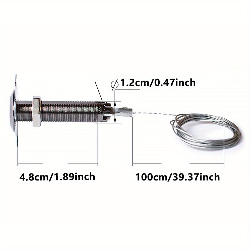 Garage Door Opener Release Lock 10-45MM Door Panels