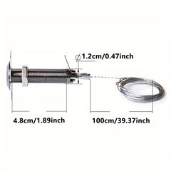 Garage Door Opener Release Lock 10-45MM Door Panels
