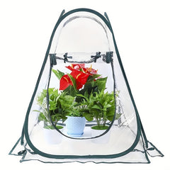 Pop Up Greenhouse Cover Transparent PVC Mini Small Grow Plant House Tent