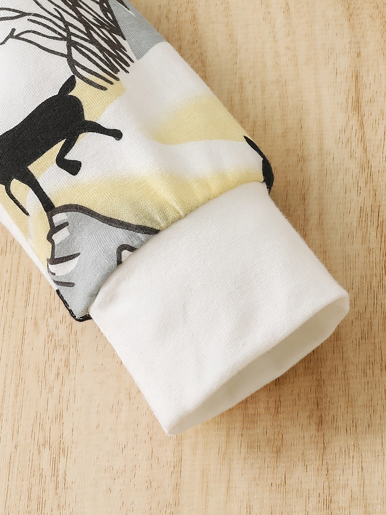Toddler Baby Boys Deer Printed Hoodie and Pants Christmas Outfits