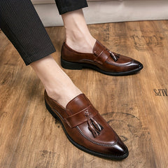 Men's Tassel Slip On Dress Shoes in Assorted Colors
