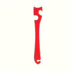 Oven Rack Sliding Tool Red Thanksgiving Special Kitchen Long Handle