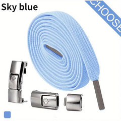 2pcs No Screws Required Elastic Laces for Sneakers