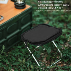 Portable Folding Stool for Camping Fishing