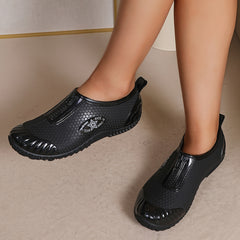 Waterproof Lightweight Anti slip Rain Shoes Star Pattern PVC Slip on Rubber Work