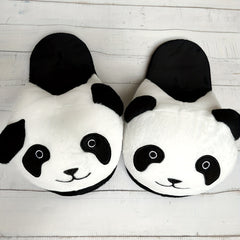 Women's Cartoon Animal Novelty Slippers Round Toe Fluffy Non-slip Home Shoes