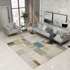 Modern Geometric Area Rug for Living Room Bedroom