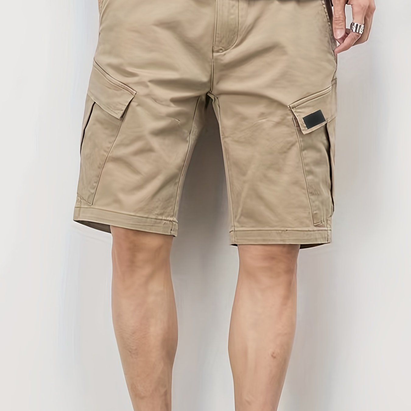 Men's Casual Pocket Cargo Shorts for Summer Outdoor Activities