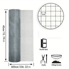 Galvanized Rolled Mesh Hardware Cloth Fencing - Protect Your Home and Garden