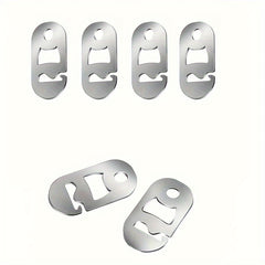 4pcs Stainless Steel Tent Rope Buckles for Camping