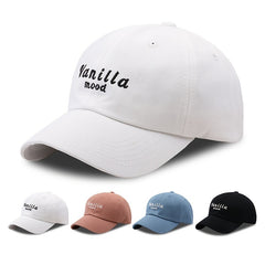 Vintage Embroidered Baseball Cap Sunshade Couple Casual Sport Cap
