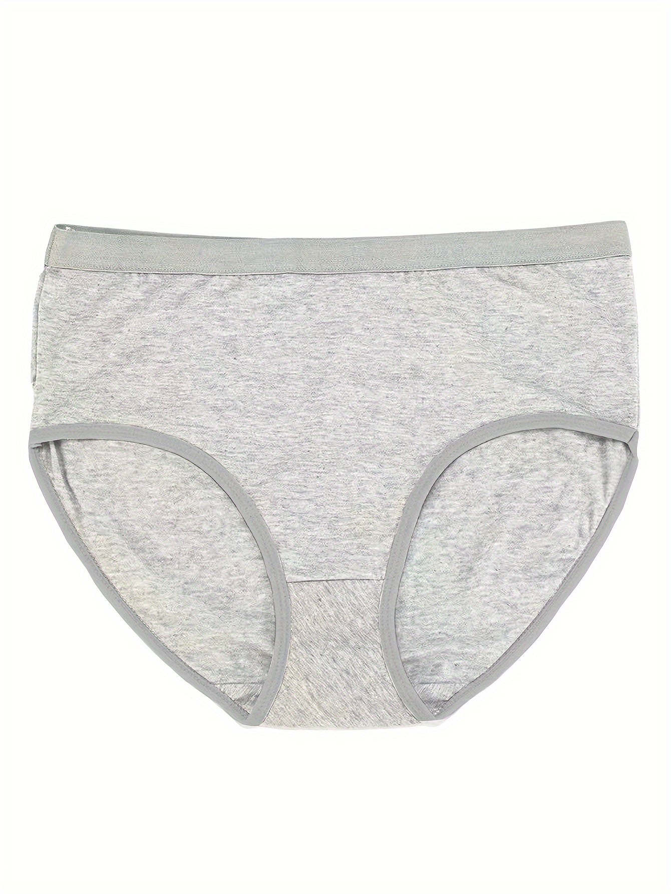 4 Pack Plus Size High Rise Panties Set