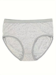 4 Pack Plus Size High Rise Panties Set