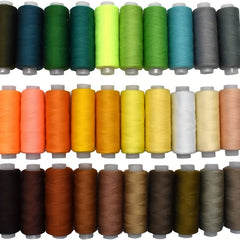 Sewing Thread 100 Colors Industrial & Hand Stitching Cotton Thread