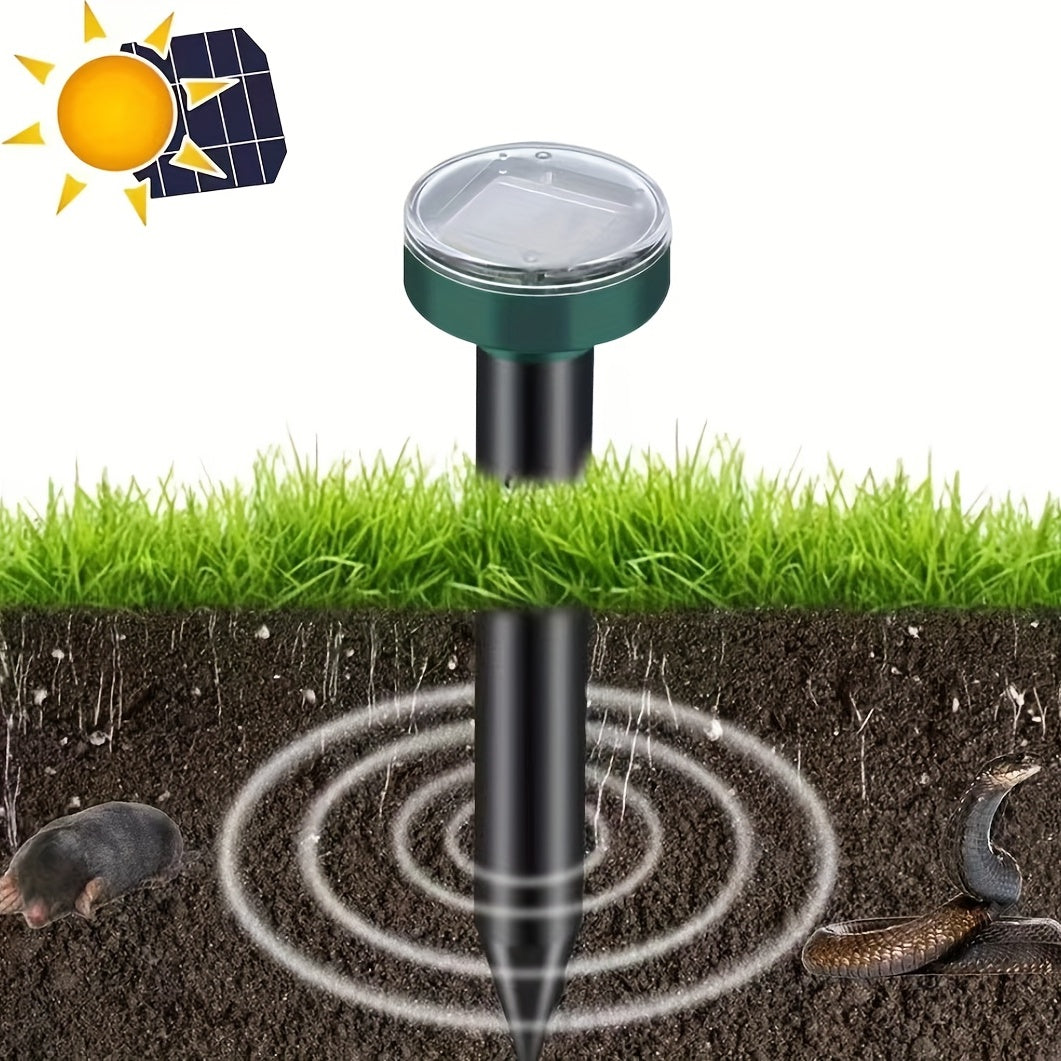Solar Ultrasonic Mousetrap Snake Repellent Pest Control