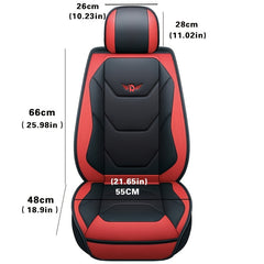 PU Car Seat Cover Vehicle Seat Cushion Full Wrapping Edge Seat Protector