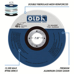 Cut Off Wheels 4 1 2 x3 64''x7 8'' Thin Metal Stainless Steel Cutting Disc