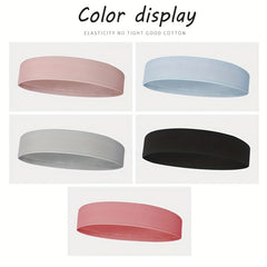 Sports Headband Sweat Absorbing Headband for Running Basketball