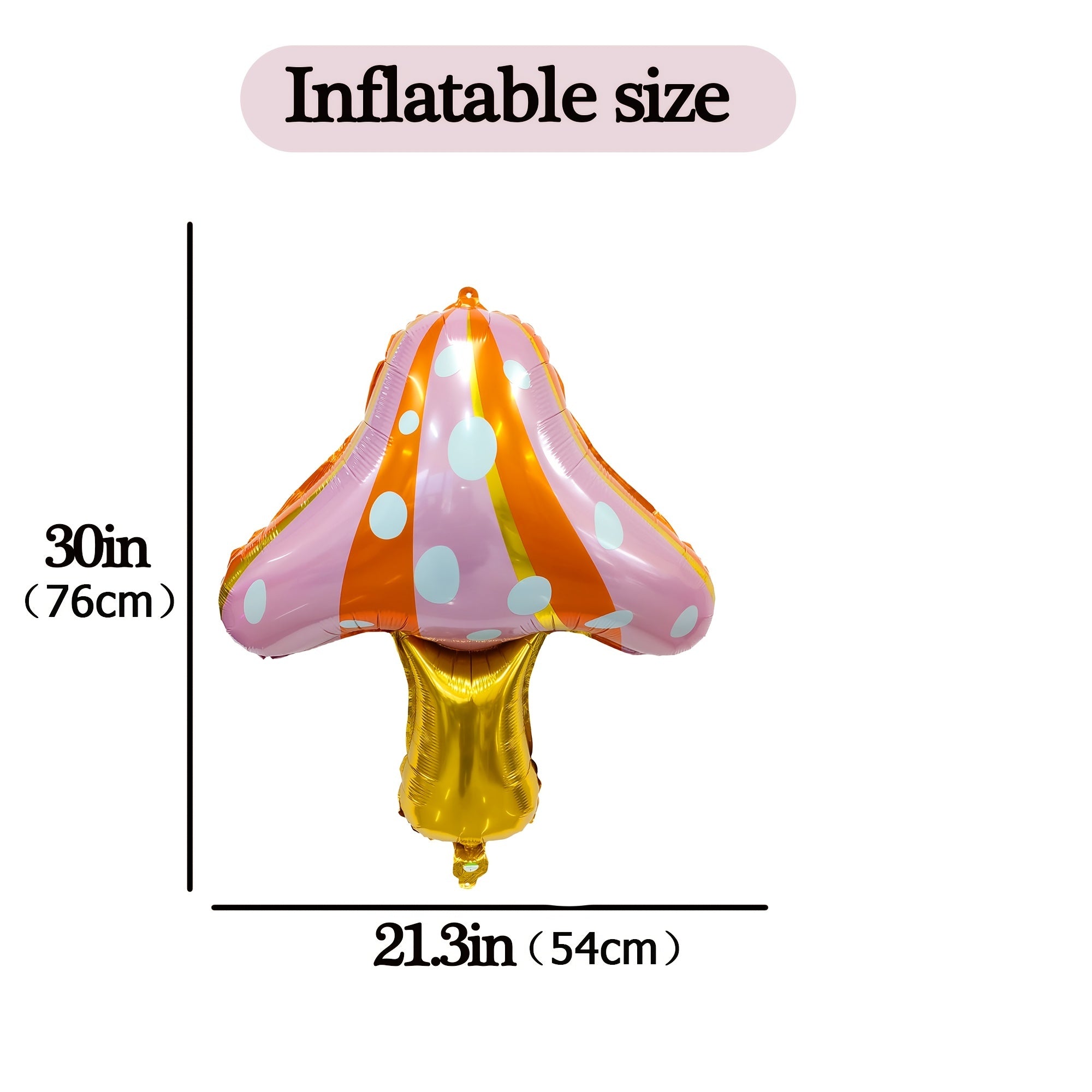Forest Theme Birthday Mushrooms Balloons