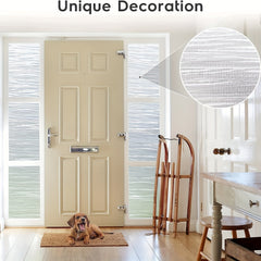 Decorative Stained Glass Window Film for Home - Privacy Frosted Tinting Film