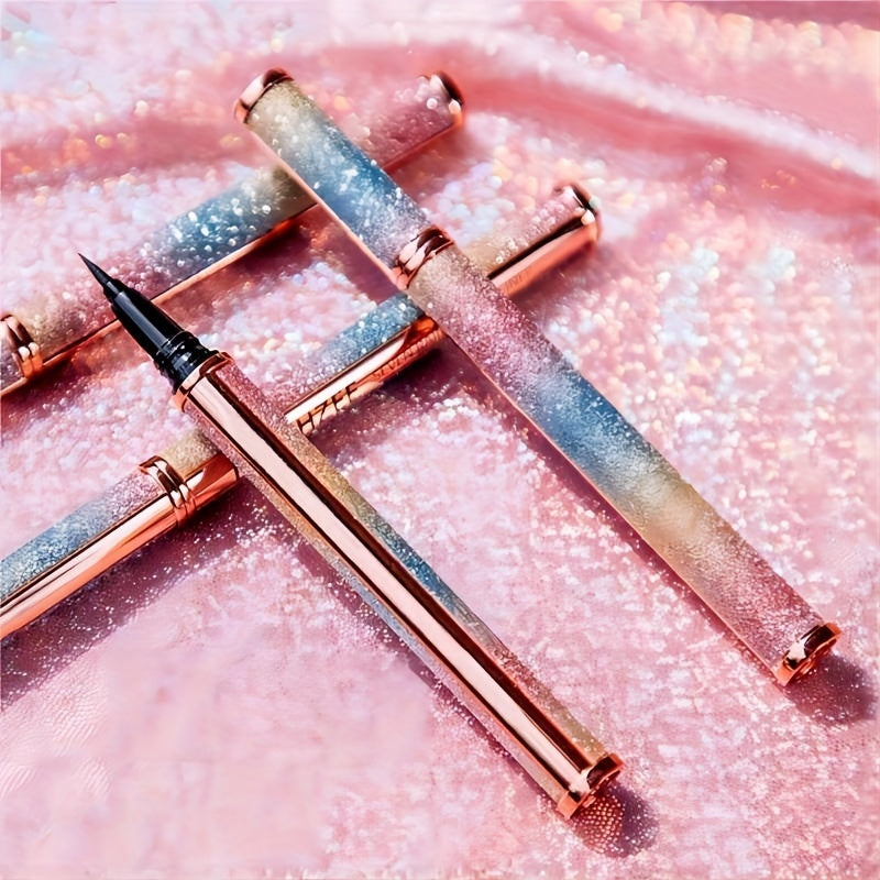 Starry Sky Eyeliner Pencil Long Lasting Waterproof Brown Makeup