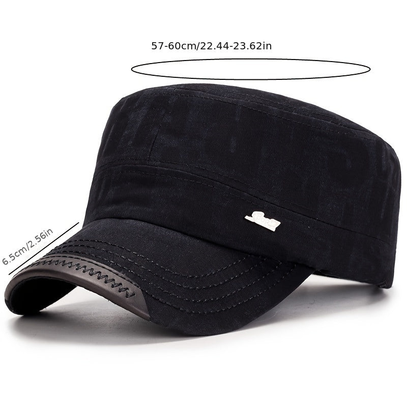 Men's Lightweight Outdoor Sunscreen Visors Hat Cotton Cap