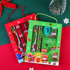 6pcs Christmas Stationery Set School Student Gift Supplies