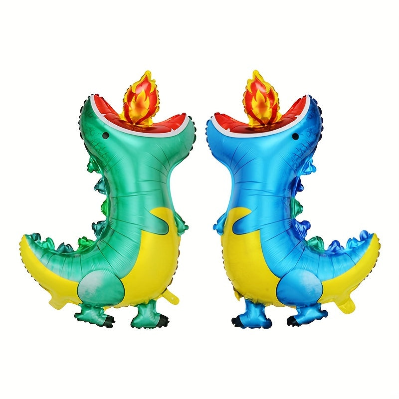 2pcs Dinosaur Family Foil Balloons - Birthday Party Decor