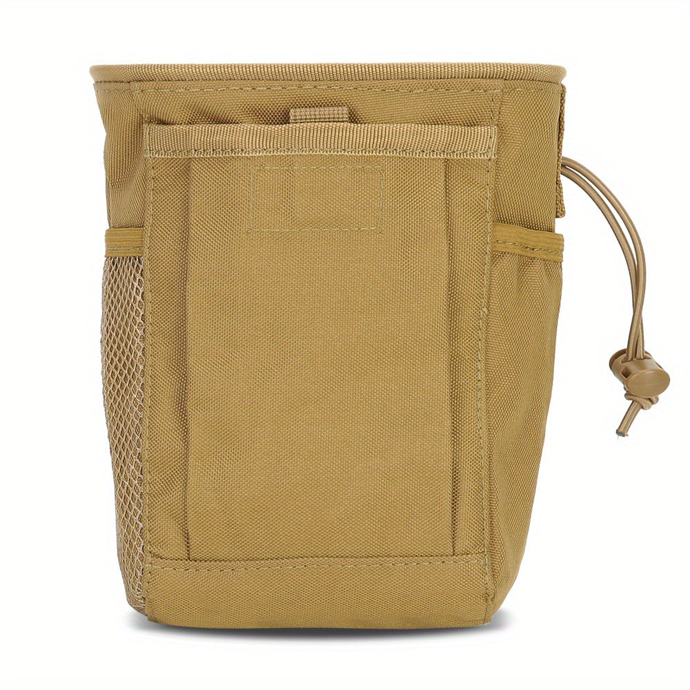 Outdoor Recycling Bag Molle Dump Pouch Drawstring