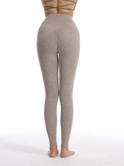 Quick Dry High Waist Butt Lifting Yoga Leggings Fitness Sports Tight Pants