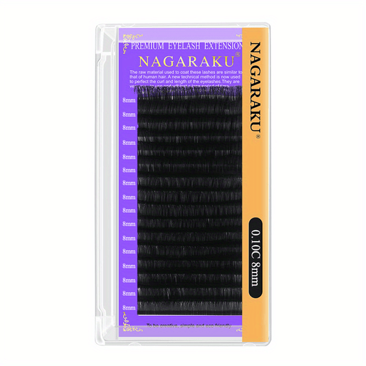 Eyelash Extensions Individual Lashes 0.10-0.12-0.15 C D Curling Mix 7-15mm