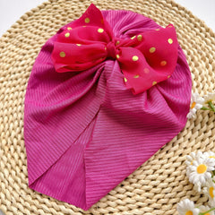 Infant Bow Hat Soft Headband Spring Summer Thin Comfortable