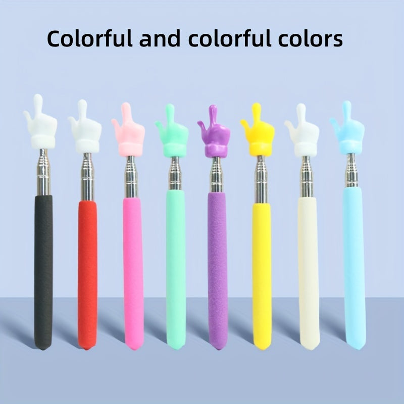 Teaching Whip for Kids, Stainless Steel Retractable Baton