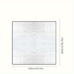 Outdoor Aluminum Film Moisture proof Mat Camping Beach Mat