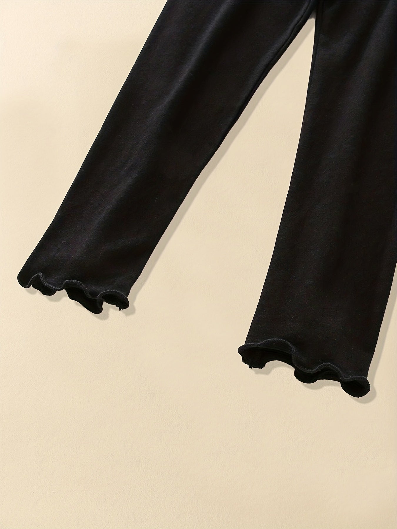 Kid Girls 4 Piece Bow Knot Front High Elastic Waist Leggings Pants