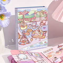 Creative Cartoon Stickers Glitter Embellished for DIY Quiet Books