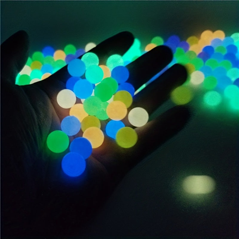 6 8 10mm Luminous Beads Mix Style Acrylic Spacer Round Shape for Jewelry Making