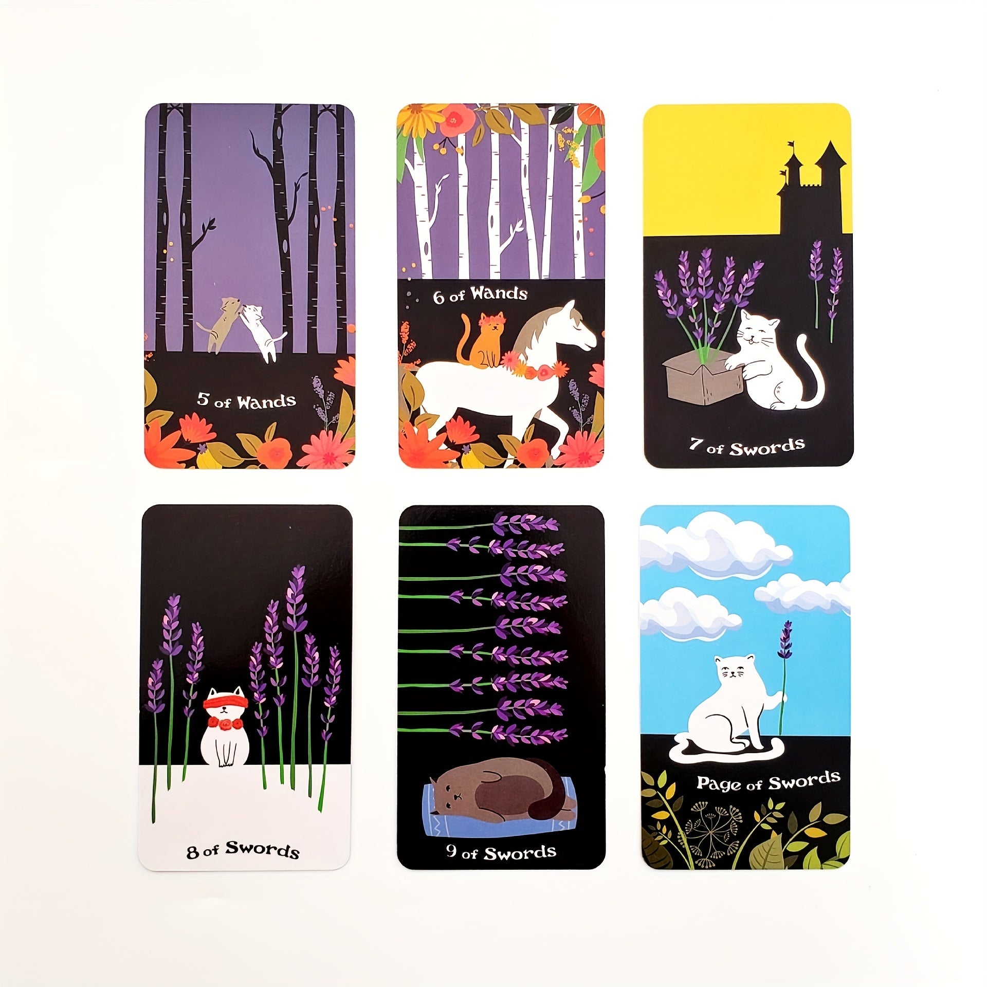 The Blooming Cat Tarot Family Gathering Board Game