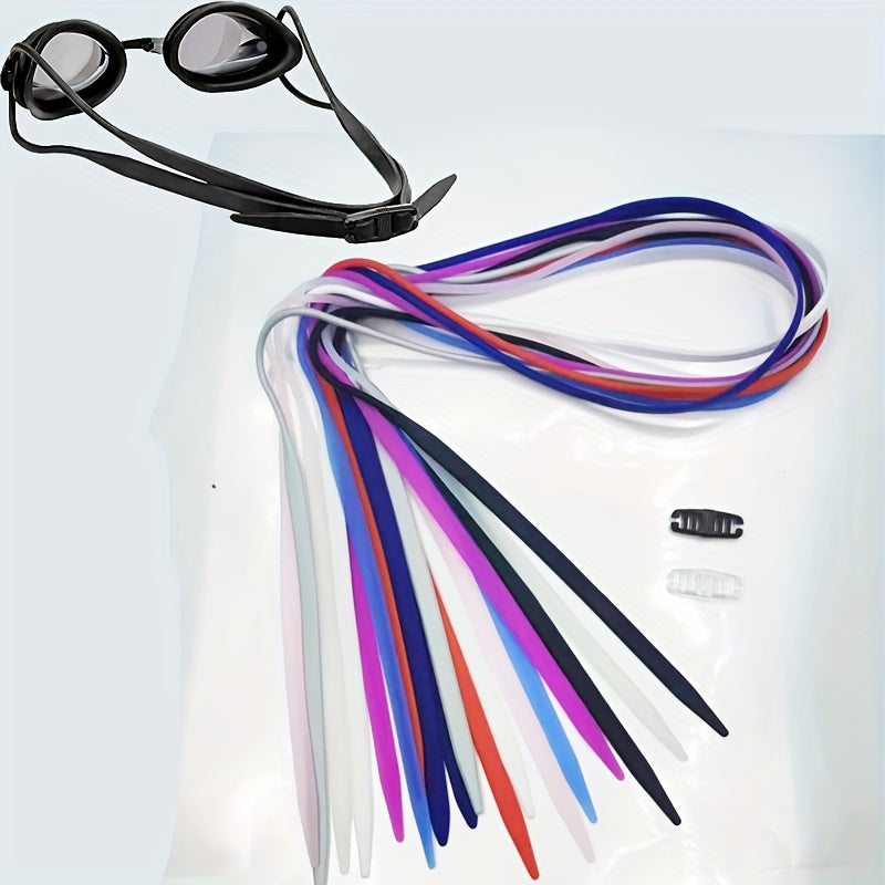 Elastic Mirror Strap for Swimming Goggles - Secure and Comfortable Fit
