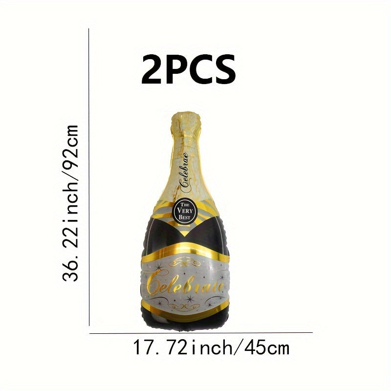 2pcs Beer Bottle Balloons Beer Party Decorations