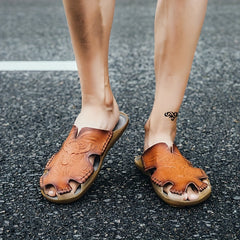 Men's Outdoor Slip On Slides Casual Slippers