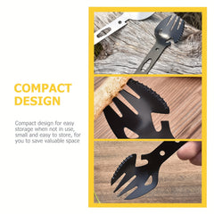 Outdoor Multifunction Utensil Set for Hiking Camping Backpacking