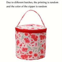 Small Yarn Storage Bag Portable Crochet Thread Sewing