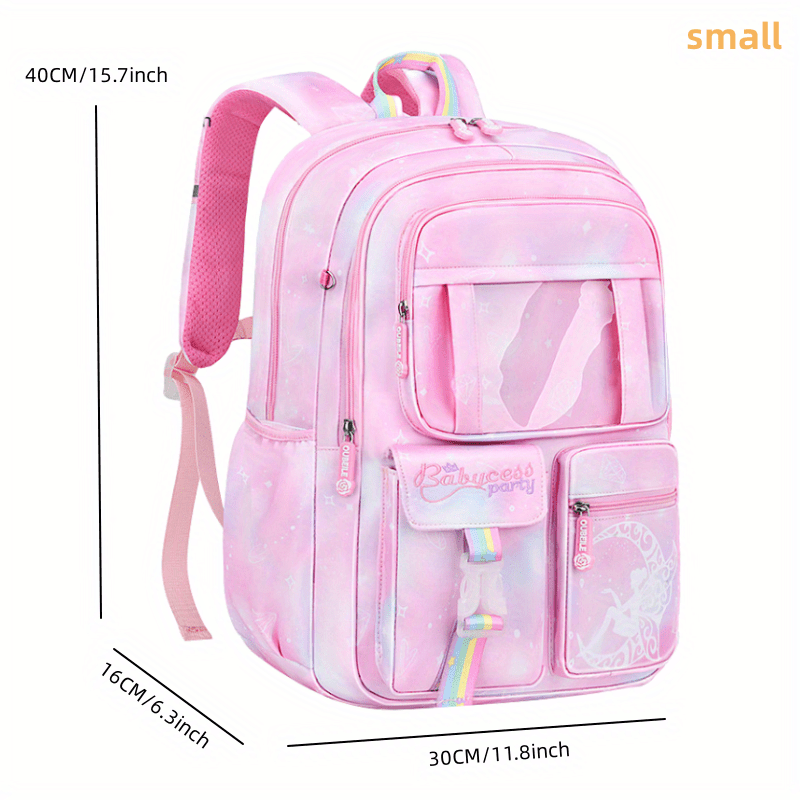 Waterproof Lightweight Student Schoolbag Large Capacity Backpack