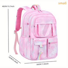 Waterproof Lightweight Student Schoolbag Large Capacity Backpack