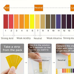 pH Test Strips 1-14 Range Pack of 160