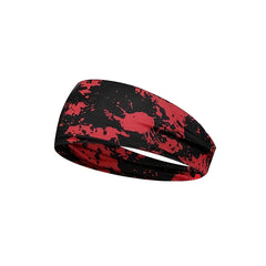Unisex Sports Headband Sweat Wicking Stretchy Non Slip Hairband