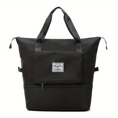 Foldable Travel Duffle Bag Portable Sports Gym Carry On Weekender Bag